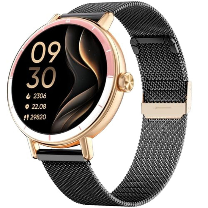 TOOBUR Smart Watch for Women: Two Interchangeable Bands – Front View