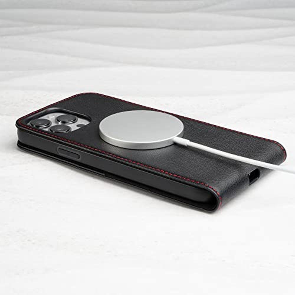 Leather Case: Torro Leather Flip Case Compatible with – In Use