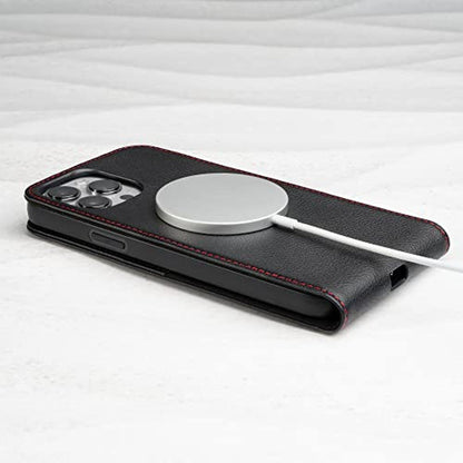 Leather Case: Torro Leather Flip Case Compatible with – In Use