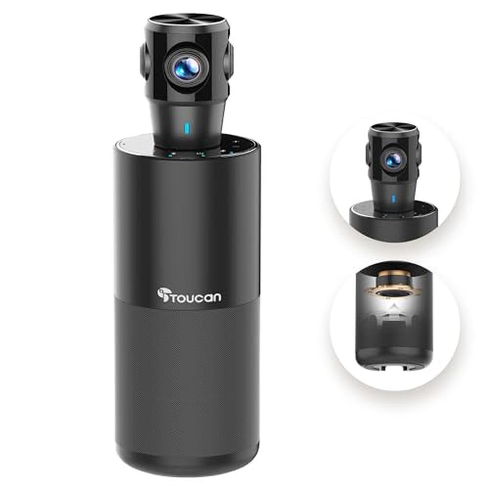 Toucan 360: 360-Degree Video Conference Camera – Front View
