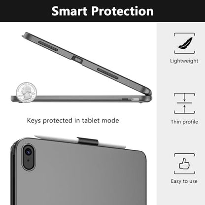 Touch iPad: TQQ A16 11th Generation Case with Keyboard – Close-up Detail