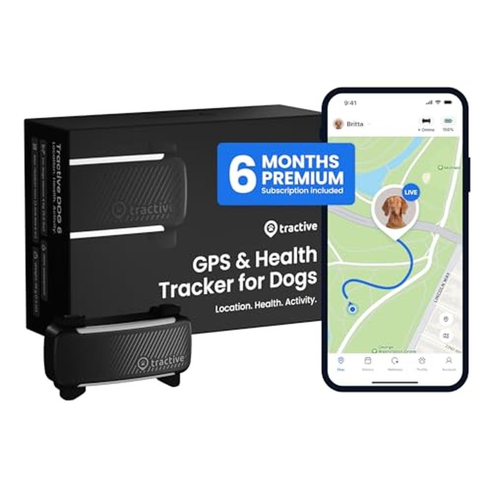 Dog Tracker: Tractive Smart GPS Tracker – Front View