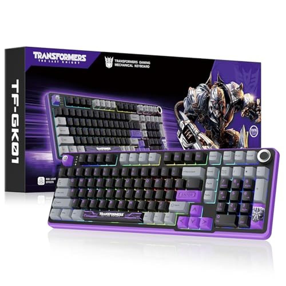 Transformer Keyboard: Transformers GK01 Wireless Mechanical – Front View