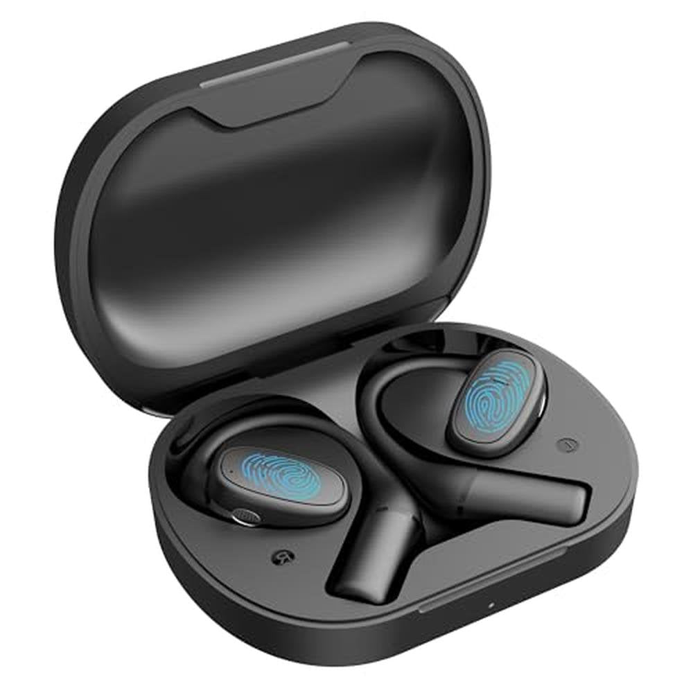 Translation Earbuds: 3-in-1 Real-Time AI Translator Device – Front View