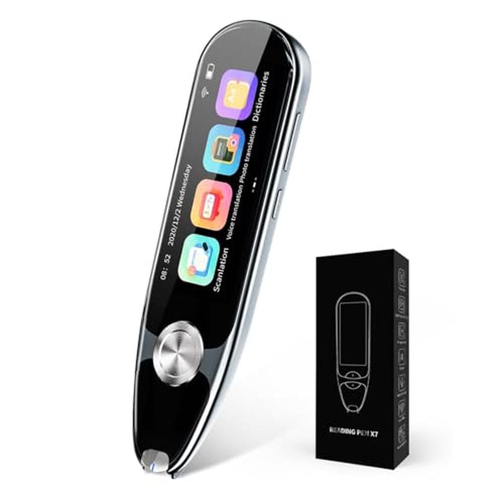 Pen Reader: Premium Translator Pen Scanner Reader with 112 – Front View