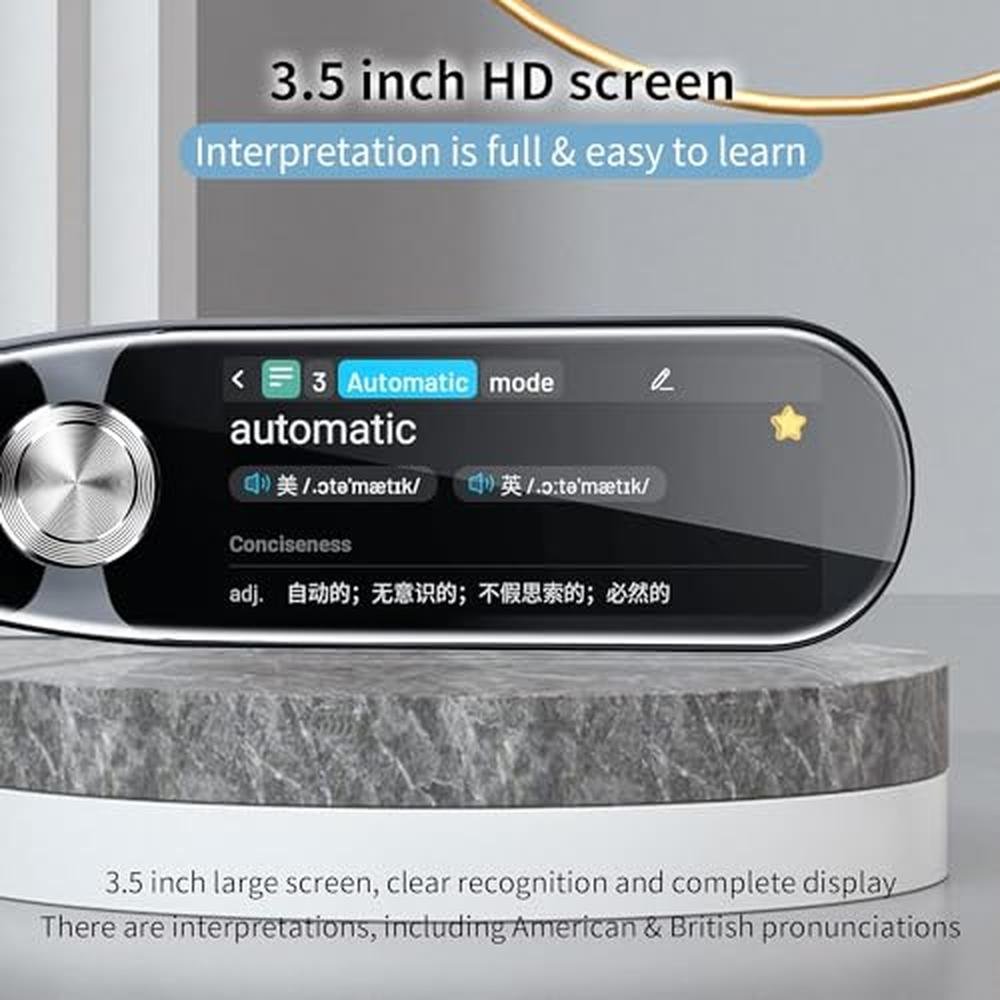 Pen Reader: Premium Translator Pen Scanner Reader with 112 – Packaging