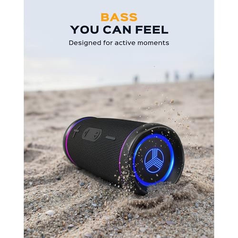 Speaker Treblab: TREBLAB HD77 Waterproof Bluetooth Speaker – Close-up Detail