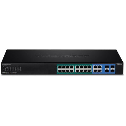 16 Port Trendnet Gigabit PoE Web Smart Switch – Packaging