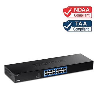 Gigabit Trendnet Switch: Trendnet TEG-S17 16-Port Gigabit – Packaging