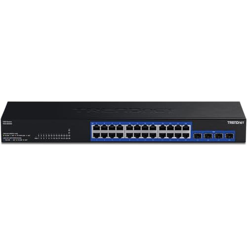 Gigabit Ports: Trendnet 28-Port Gigabit Switch with 4 x 10G – Packaging