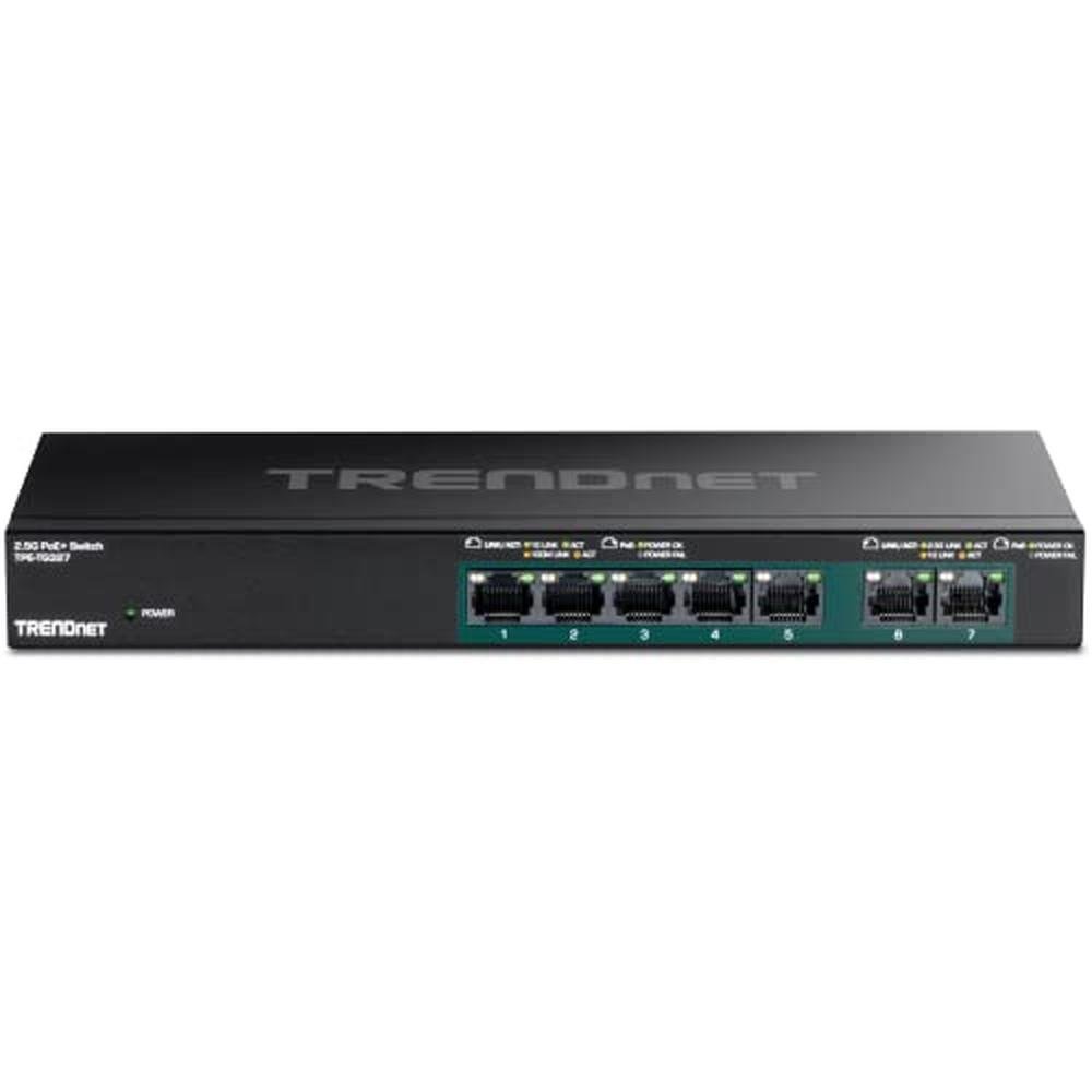 Trendnet Port: Trendnet 7-Port Multi-Gig PoE Switch – Packaging