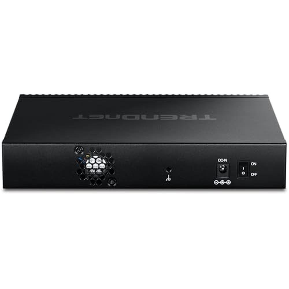 10g Layer 3 Switch: Trendnet TL2-F7080 8-Port Managed SFP – Close-up Detail