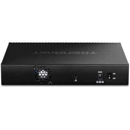 10g Layer 3 Switch: Trendnet TL2-F7080 8-Port Managed SFP – Close-up Detail