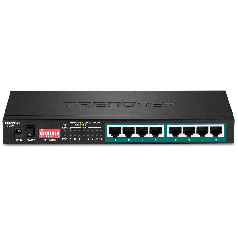 Range Trendnet: Trendnet 8-Port Gigabit Long Range PoE – In Use