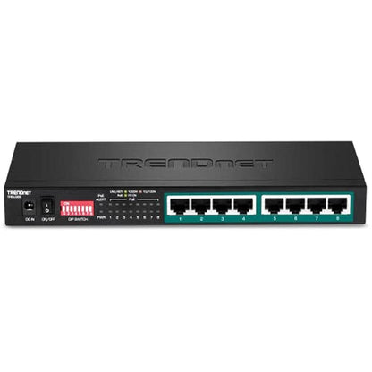 Range Trendnet: Trendnet 8-Port Gigabit Long Range PoE – Packaging