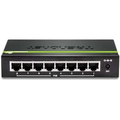 Trendnet Port: Trendnet 8 Port GreenNet Gigabit PoE Switch – Packaging