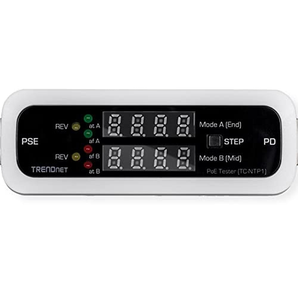 POE TrendNet: TrendNet Inline POE Tester TC-NT-P1 – In Use