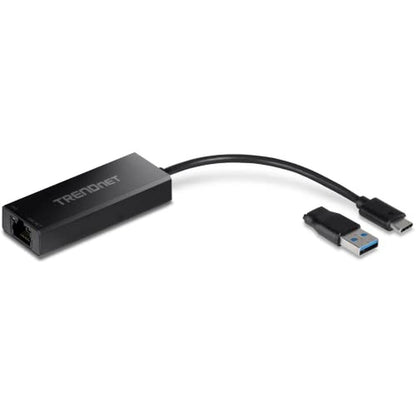 Trendnet 5GBase: Trendnet TUC-ET2G USB-C 3.1 to 2.5GBase-T – Front View