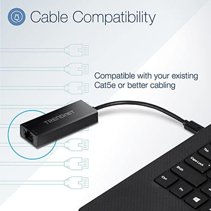 Trendnet 5GBase: Trendnet TUC-ET2G USB-C 3.1 to 2.5GBase-T – Packaging