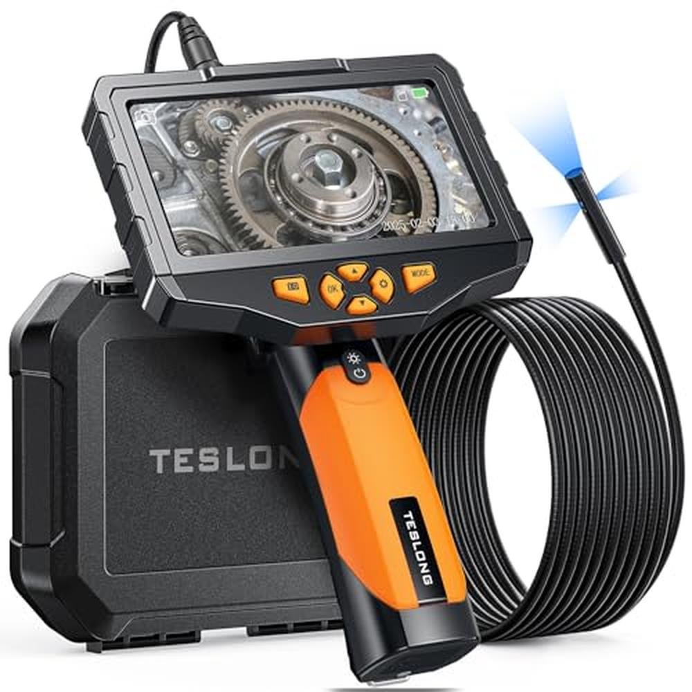 Triple Lens Borescope Inspection Camera – Front View