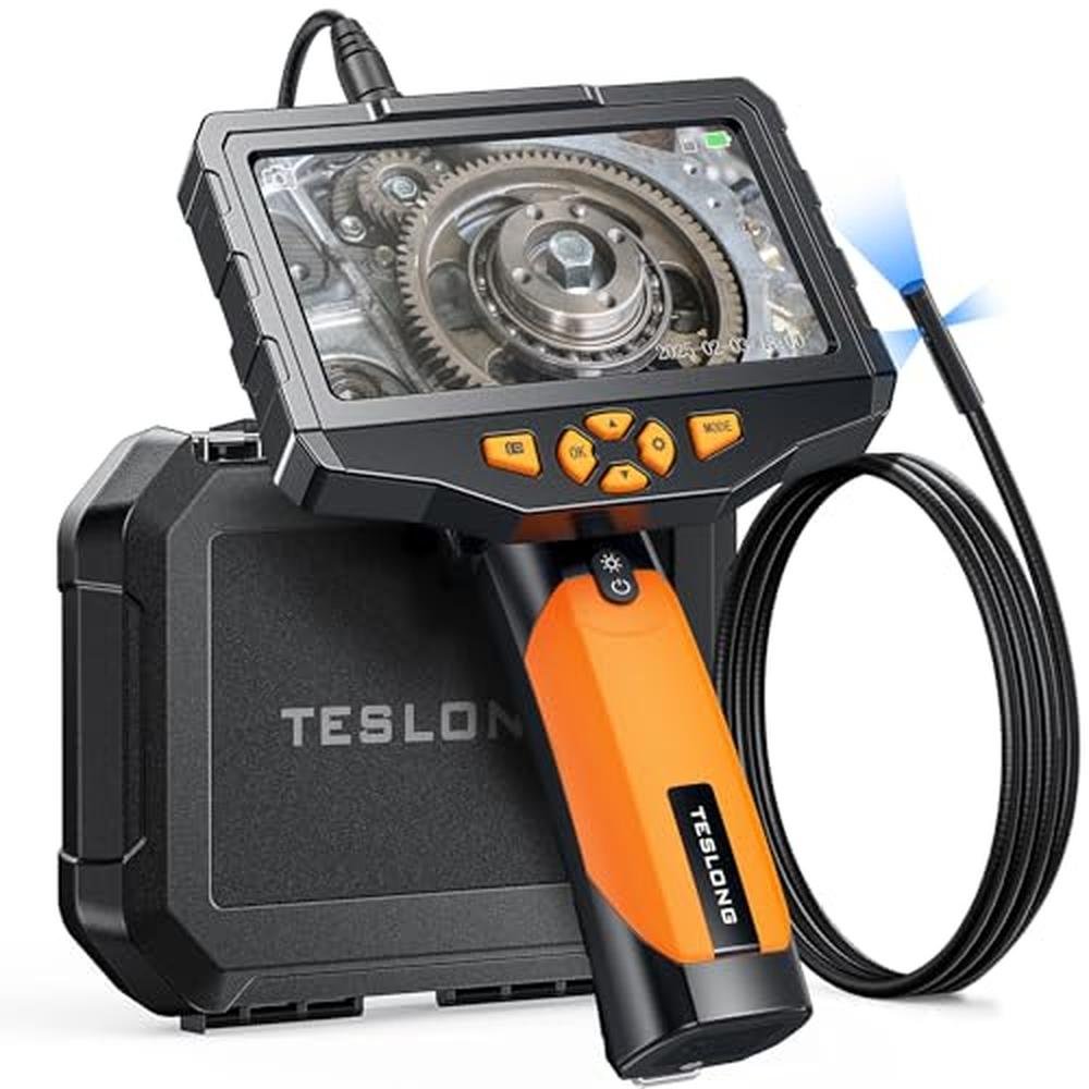 Triple Lens Borescope Inspection Camera – Front View
