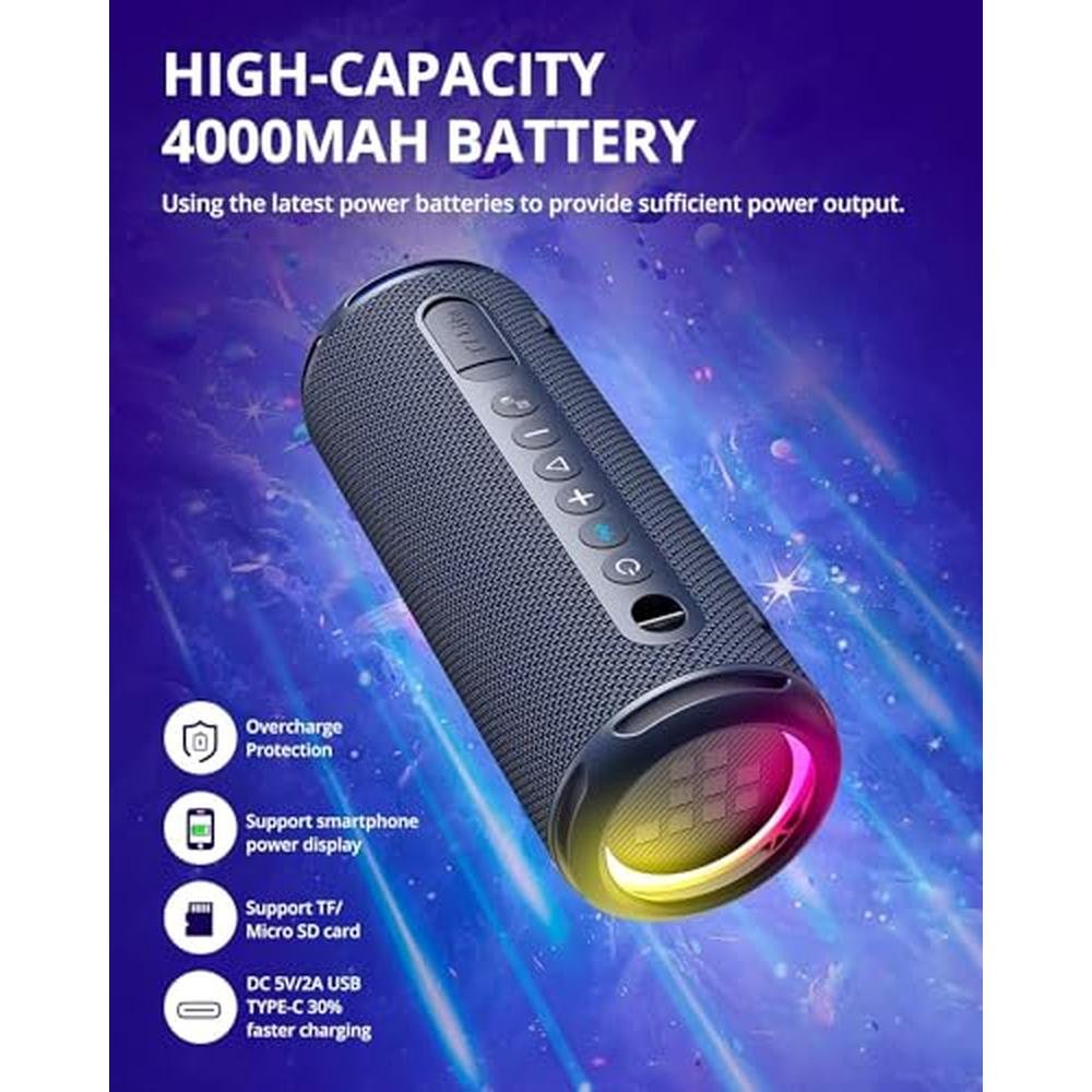 Bluetooth Tronsmart Speaker: Tronsmart T7 Lite 24W Ultra – Side View