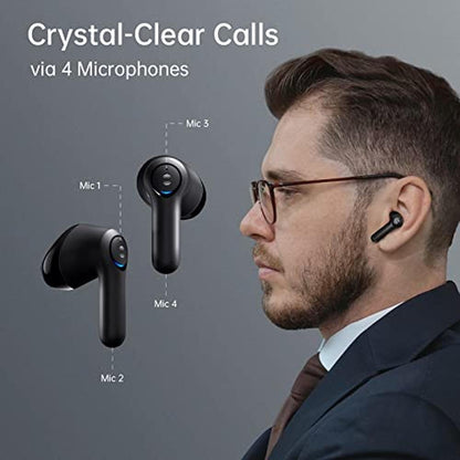 True Earbuds: Aurasound FUNbuds Wireless Earbuds 4 Mics – Packaging