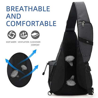 Turnway Bag: TurnWay TWS-001 Water-Proof Sling Crossbody – Close-up Detail