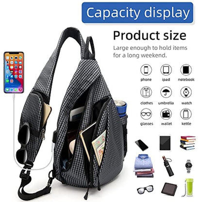 Turnway Bag: TurnWay TWS-001 Water-Proof Sling Crossbody – In Use