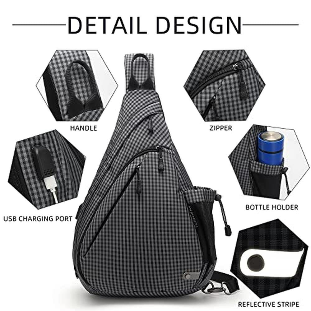 Turnway Bag: TurnWay TWS-001 Water-Proof Sling Crossbody – Packaging