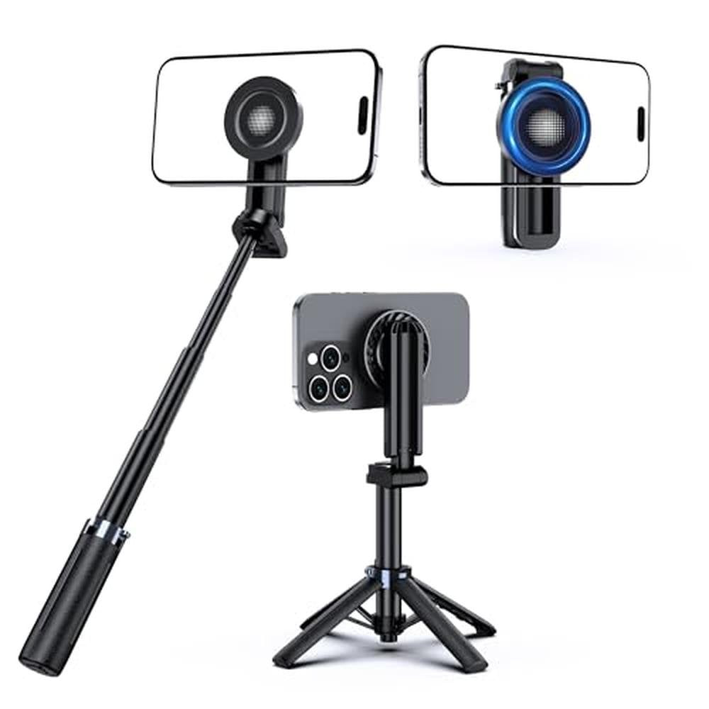 Tripod Ubeesize: Ubeesize Magnetic Mini Selfie Stick Tripod – Front View