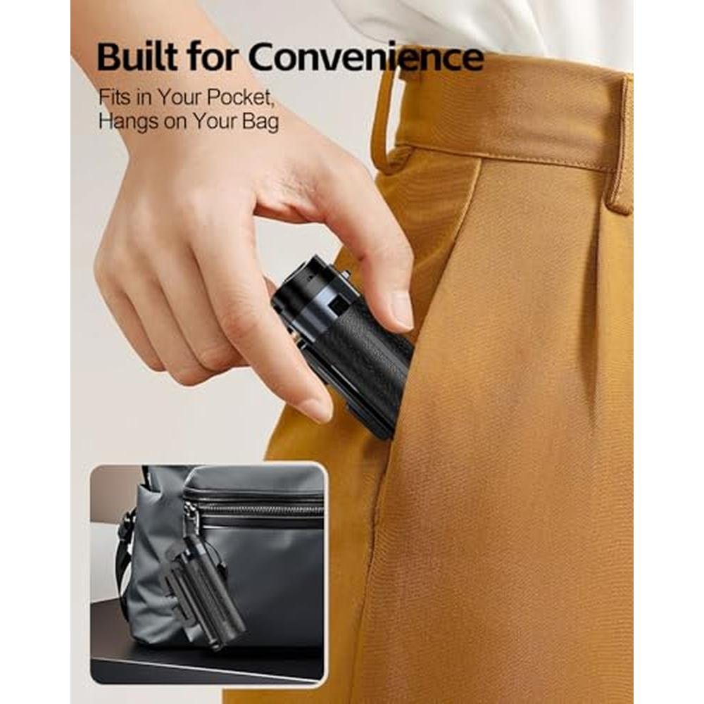 Tripod Ubeesize: Ubeesize Mini Selfie Stick Tripod with – Close-up Detail