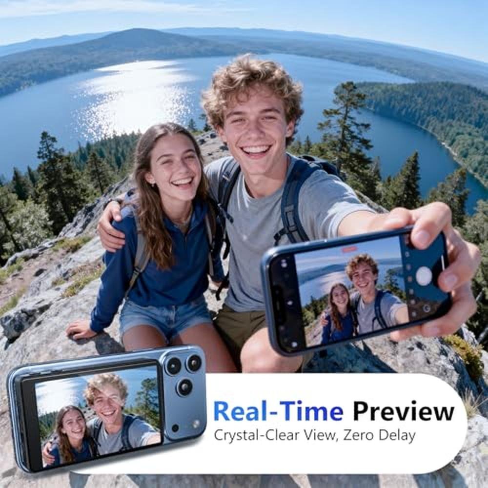 Monitor Ubeesize: Ubeesize Selfie Monitor Screen iPhone – In Use