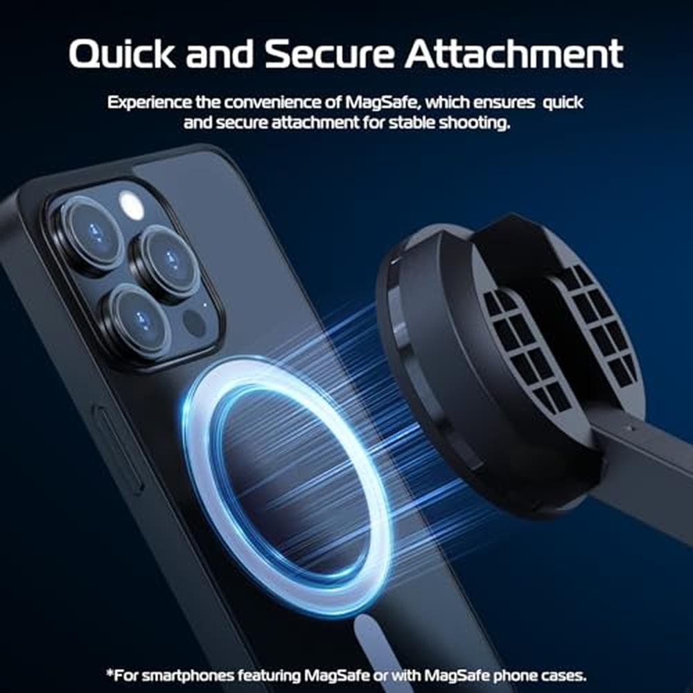 Phone Tripod: ULANZI 61'' Magnetic Selfie Stick – Close-up Detail