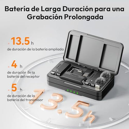 Microphone ULANZI: ULANZI A100 Wireless Lavalier Microphone – Close-up Detail