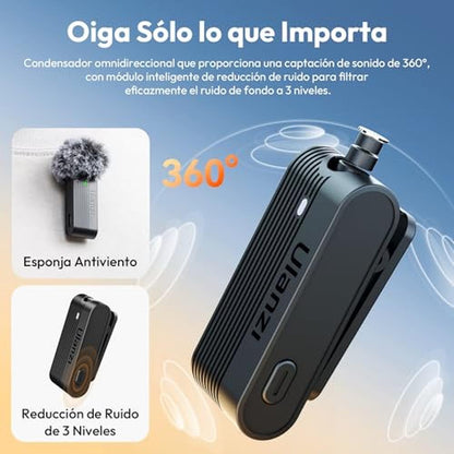 Microphone ULANZI: ULANZI A100 Wireless Lavalier Microphone – In Use