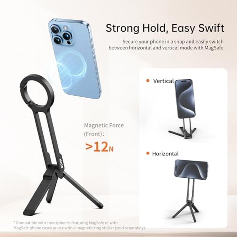 Phone Tripod: ULANZI MA30 Magnetic Tripod Stand – Close-up Detail