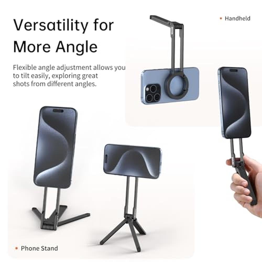 Phone Tripod: ULANZI MA30 Magnetic Tripod Stand – In Use