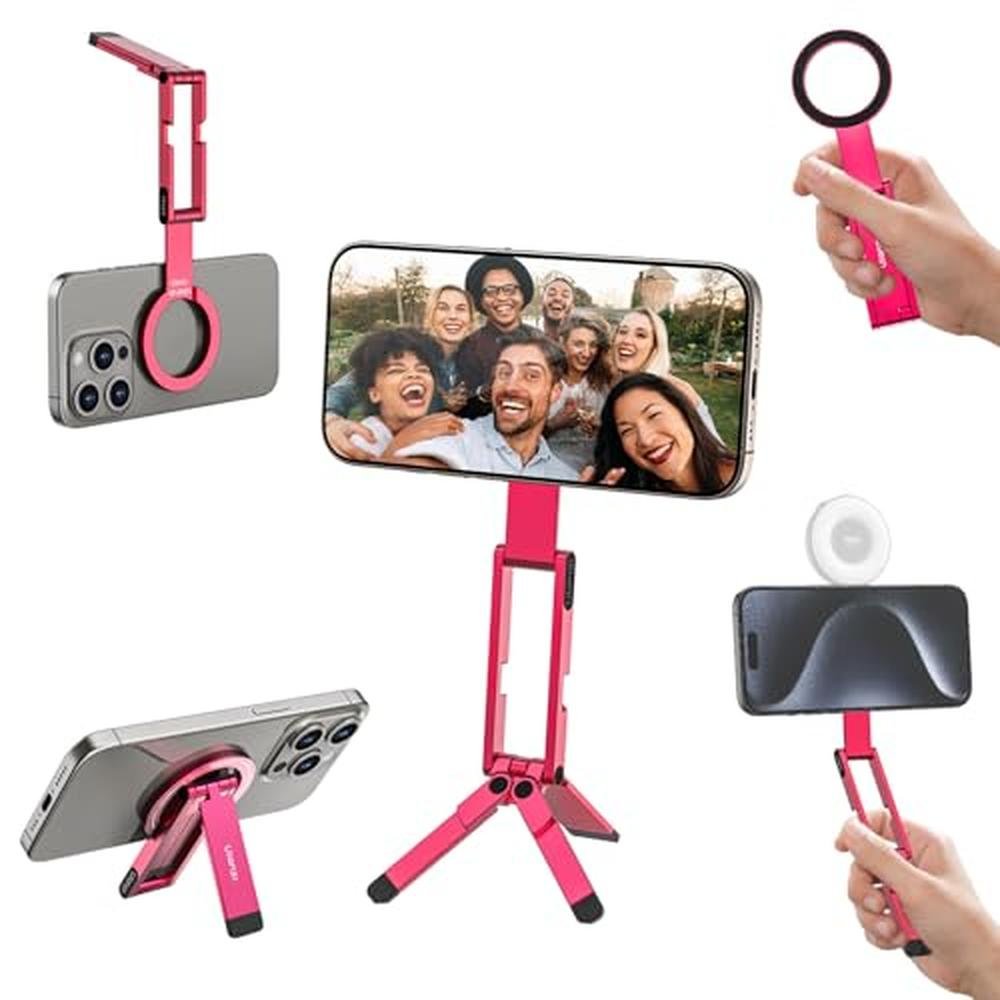 Phone Tripod: ULANZI MA60 Magnetic Phone Tripod Stand for – Front View