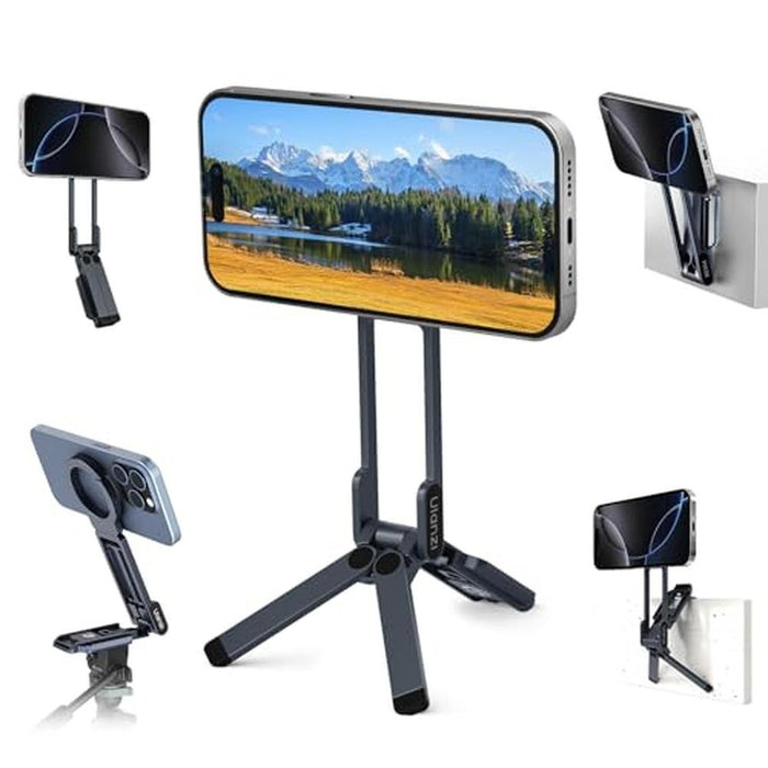 Phone Tripod: ULANZI Magnetic MA38 Portable Phone Holder – Front View
