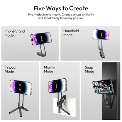 Phone Tripod: ULANZI Magnetic MA38 Portable Phone Holder – Close-up Detail