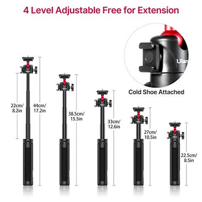 Camera Tripod: Ulanzi MT-16 Extendable Mini Tripod 4 Levels – In Use