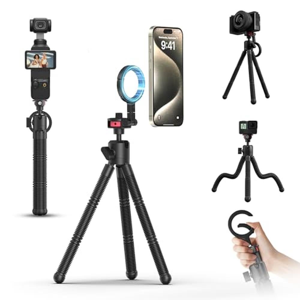 Tripod Ulanzi: Ulanzi MT30 Magnetic Flexible Tripod for – Front View