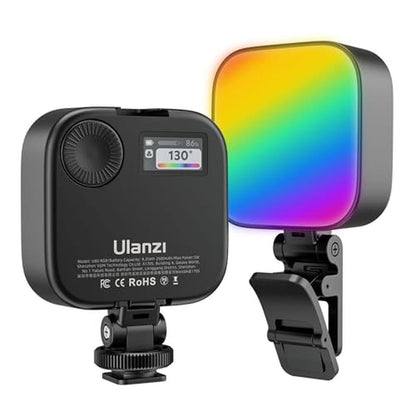 Ulanzi U60 RGB Portable LED Video Light – Front View
