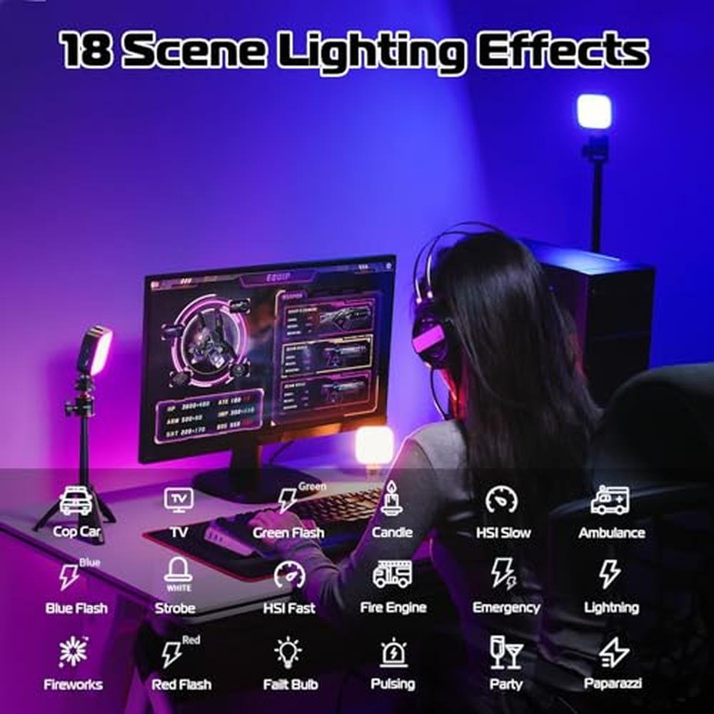 Ulanzi U60 RGB Portable LED Video Light – In Use