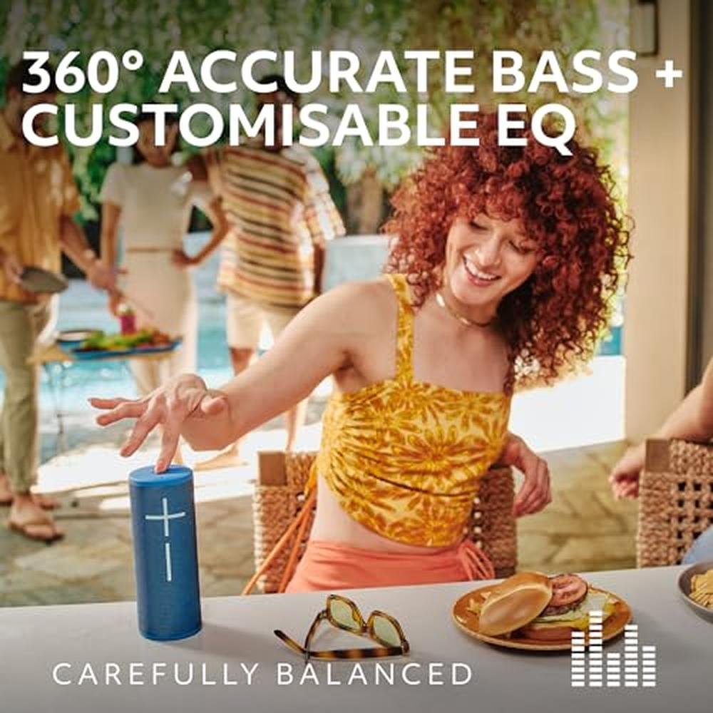 Ultimate Ears Boom 4 Portable Waterproof Bluetooth Speaker – Side View
