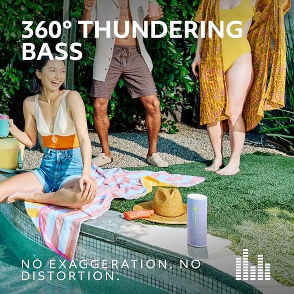 Ultimate Ears MEGABOOM 4 Portable Waterproof Bluetooth – Side View