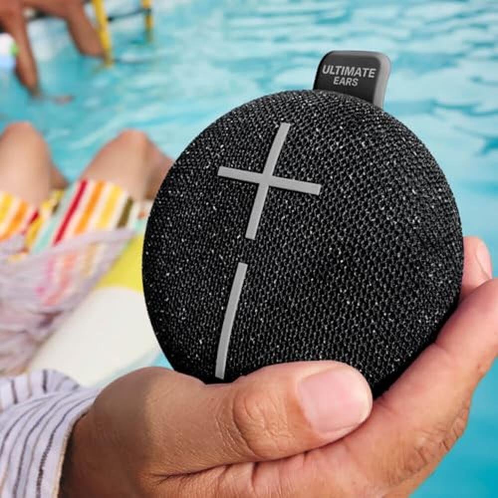 Ultimate Ears MINIROLL Ultra-Portable Waterproof Bluetooth – Side View