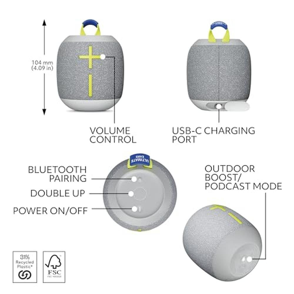 Ultimate Ears Wonderboom 4: Outdoor Speakers Bluetooth – Packaging