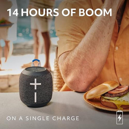 Ultimate Ears WONDERBOOM 4 Portable Waterproof Bluetooth – In Use